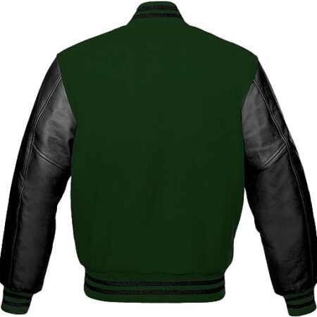 Green Baseball Jacket 2