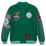 Green Letterman Jacket