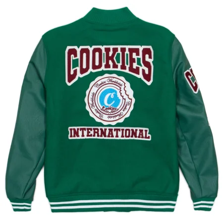 Green Letterman Jacket 2