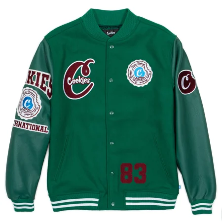 Green Letterman Jacket