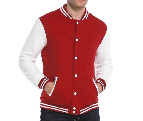 Red White Varsity Jacket