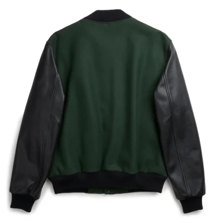 Pine Green Varsity Jacket