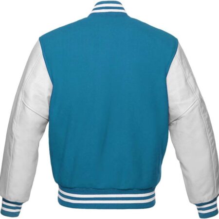 White And Blue Varsity Jacket