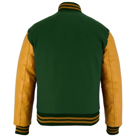 Orange And Green Varsity Jacket