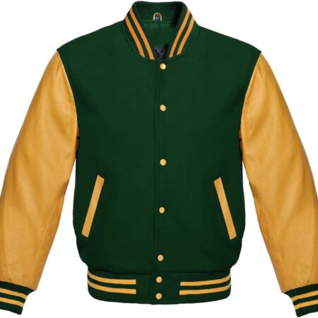 Green And Gold Varsity Jacket