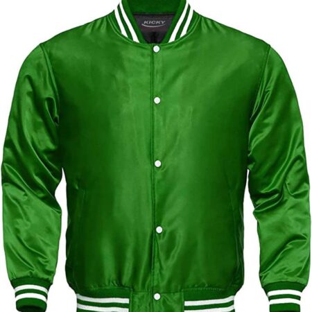 Varsity Jacket Dark Green