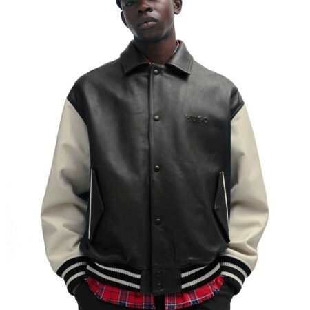 Leather Mens Varsity Jacket