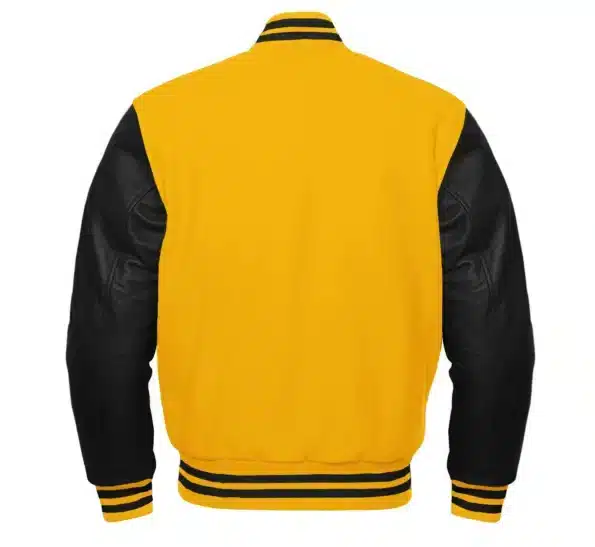 Varsity Jacket Black And Yellow