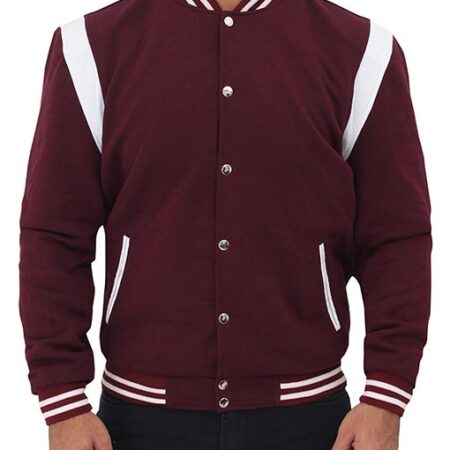 Maroon Varsity Jacket