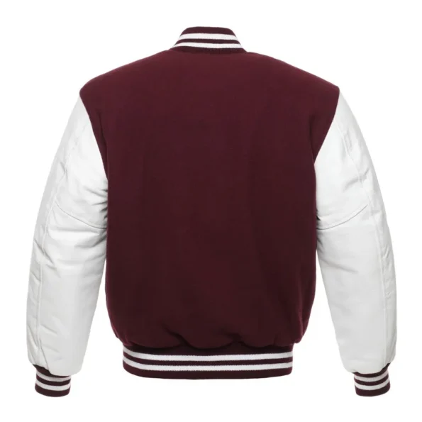 Maroon Varsity Jacket Outfit