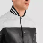 Men’s Leather Varsity Jacket