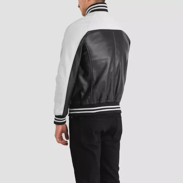 Men's Leather Varsity Jacket