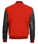 Red Black Varsity Jacket