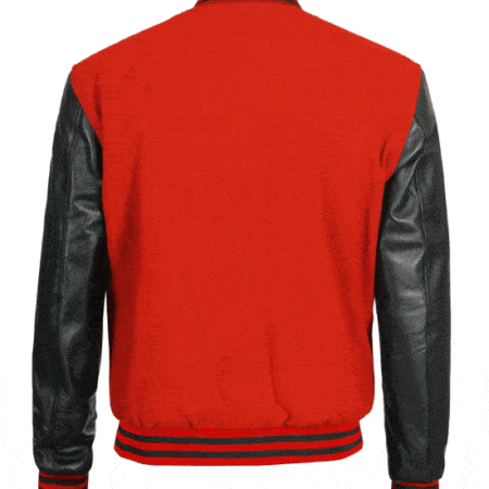 Red Black Varsity Jacket