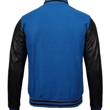 Men's Blue Varsity Jacket