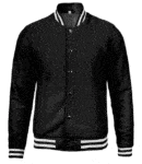 Varsity Jacket Black Mens