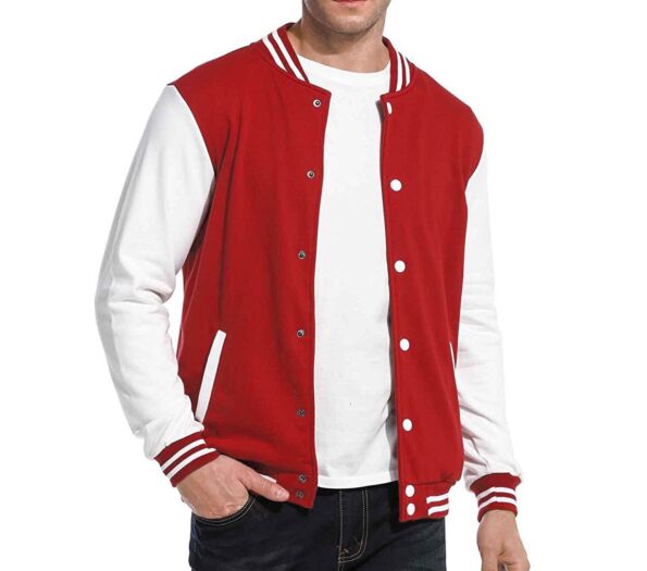 Red White Varsity Jacket