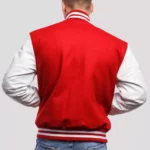 Red And White Varsity Jacket