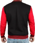 Red And black Varsity Jacket