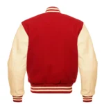 Red Men’s Varsity Jacket