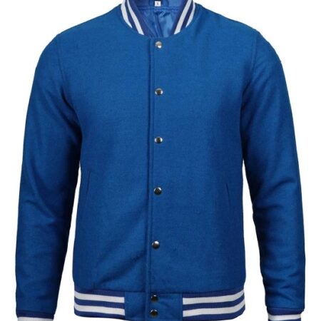 Royal Blue Varsity Jacket