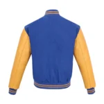 Varsity Jacket Blue And Gold Coastguard