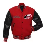 Varsity Jacket Red Black