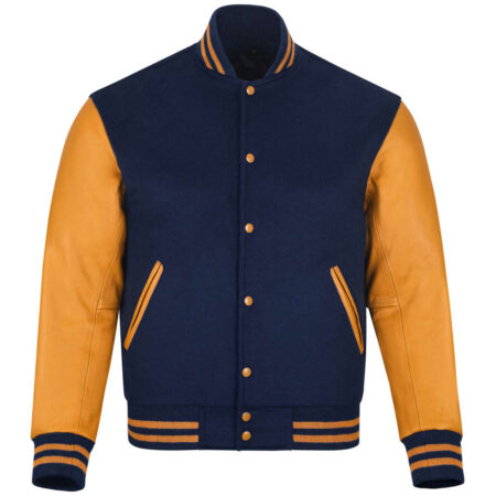 Varsity Jacket blue And Gold