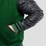 Buy Black Green Varsity Jacket – varsityjacket.uk