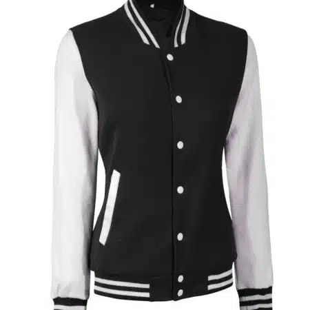 Women's Varsity Jacket Black