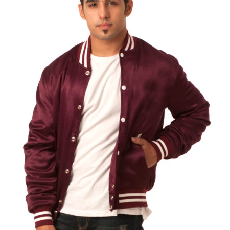 maroon varsity jacket mens