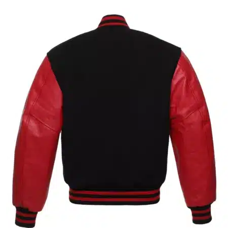 Black And Red Varsity Jacket