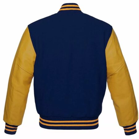 Varsity Jacket Blue And Yellow