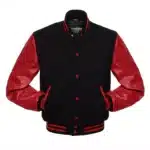 Black And Red Varsity Jacket