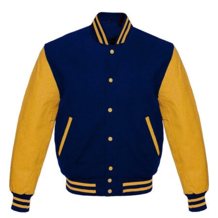 Varsity Jacket Blue And Yellow