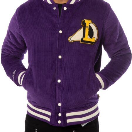 men's varsity jacket purple