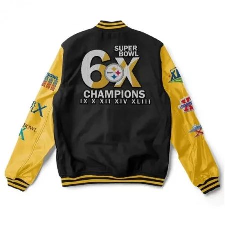 6X Champions Pittsburgh Varsity Jacket