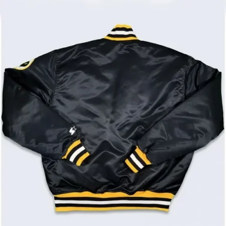 Back view of 80s Colorado Buffaloes Varsity Jacket