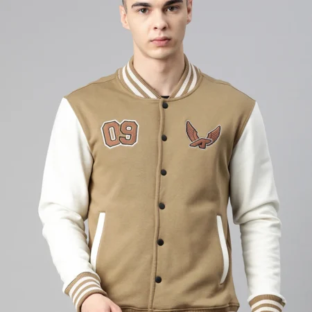 Varsity Jacket Brown