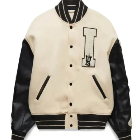 Front view of Bloodhounds Varsity Jacket