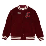 Front view of Chicago Bulls Collegiate varsity jacket