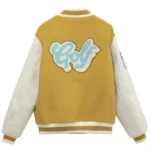 Front view of Dirt Golf Wang Varsity Jacket