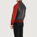 Men’s+Walton+Black+&+Red+Leather+Varsity+Jacket+Close+Front-5-1704121592254