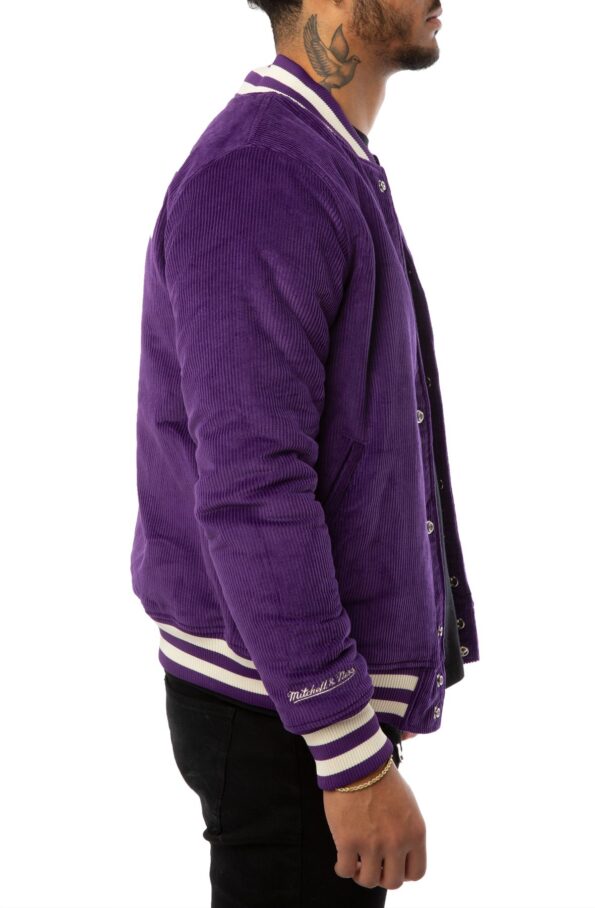 men's varsity jacket purple