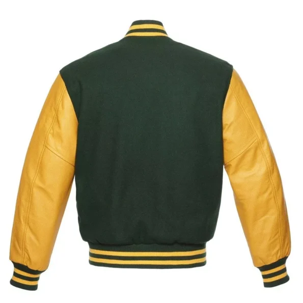 Green And Yellow Varsity Jacket