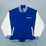 1990s Seattle Seahawks Varsity Jacket Front View.