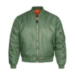 Front view of Flight Pilot MA1 Bomber Jacket