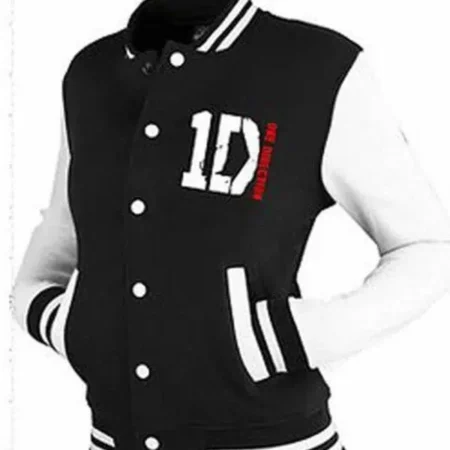 Side view of One Direction Bomber Jacket