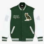 OVO Collegiate Varsity Jacket front view