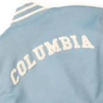 Columbia University Blue Varsity Jacket Front